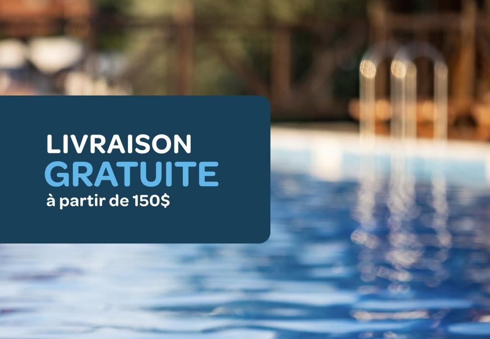 Livraison gratuite à partir de 150$