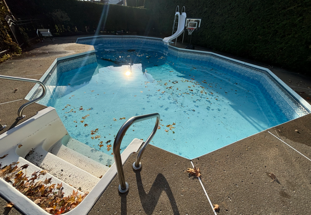 Fermeture de piscine